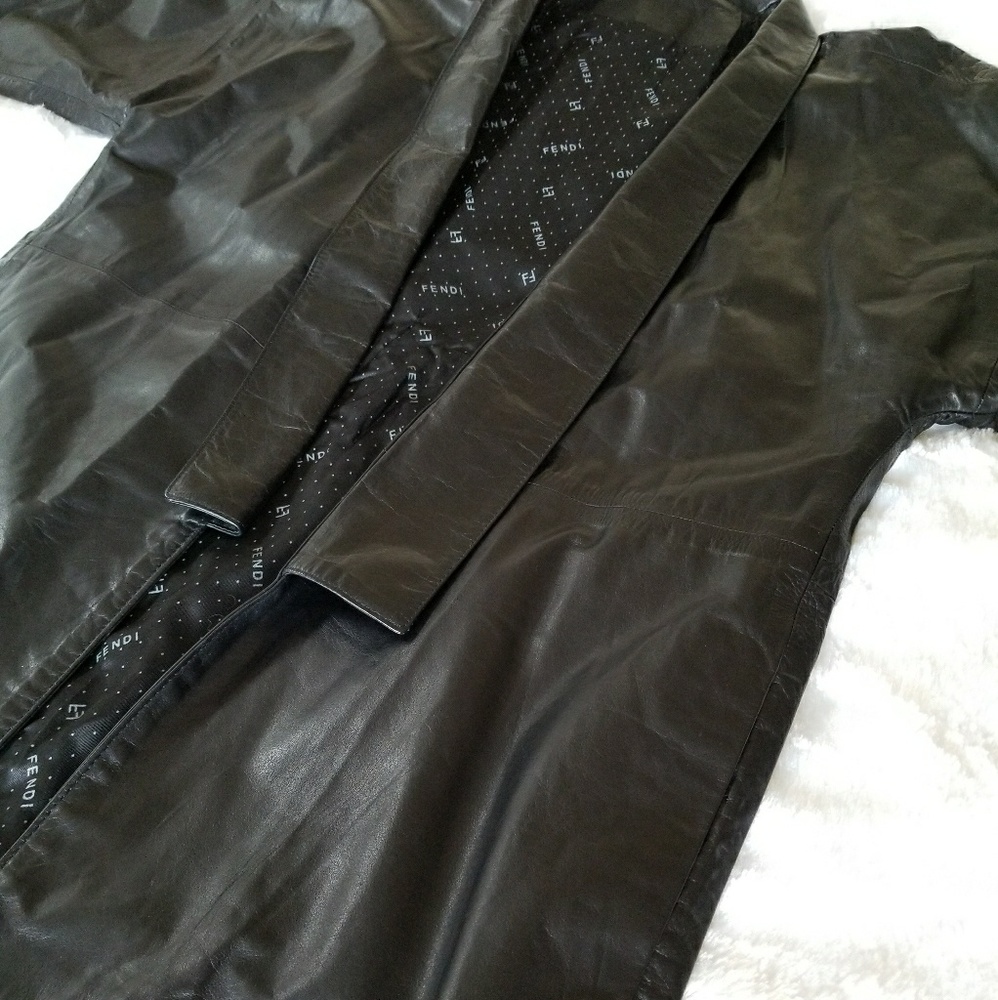 **SOLD** Fendi Leather Jacket